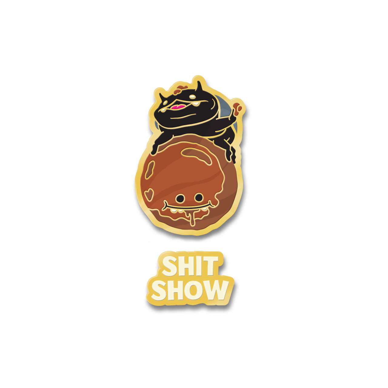 Dungby-Pooba-Shit-Show-enamel-pin-set-01