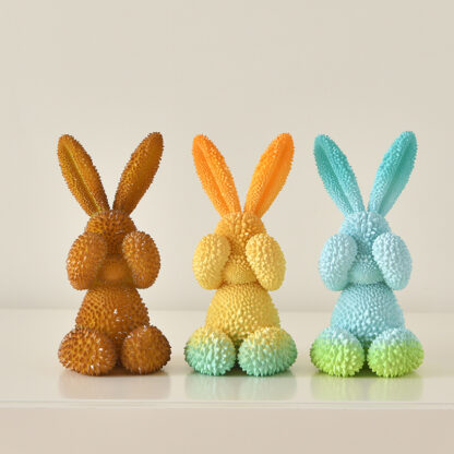 WeArtDoing - Durian Rabbit - Brown - Preorder - Image 2