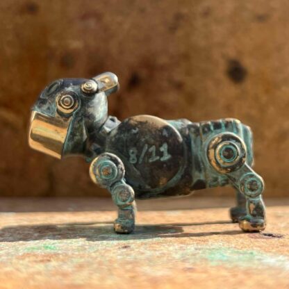 SOLD OUT!!! The Droid Foundry X Rong Shao - Droid Dog - Hand Embossed 1-11 - Preorder - Image 2