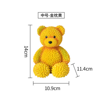 WeArtDoing - Durian Bear - Yellow - Preorder - Image 4