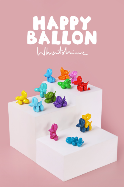 whathisname - Happy Balloon Dog Small Blind Box - Single Blind Box - Preorder - Image 16