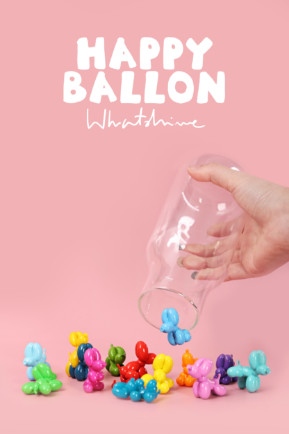 whathisname - Happy Balloon Dog Small Blind Box - Single Blind Box - Preorder - Image 2