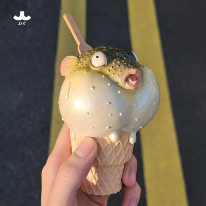 JXK-Pufferfish Ice Cream Figurine - Preorder - Image 24