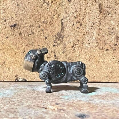 The Droid Foundry X Rong Shao - Graffiti Droid Dog - Hand Embossed Preorder