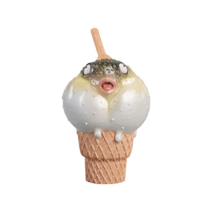 JXK-Pufferfish Ice Cream Figurine - Preorder - Image 2